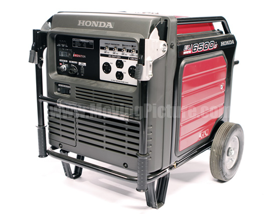 Honda Portable Inverter Generator - EU6500i, 6500 Watt, 53 dB